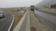 Municipalidad de Lima restringe tránsito vehicular en un tramo de la carretera Ramiro Prialé
