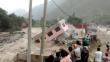 ¡Impactante!: Fuerza del Río Rímac derrumba casa de tres pisos en Huarochirí [Video]