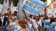 Argentina: Masiva protesta de profesores por ajuste salarial de Macri 