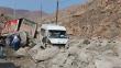 Huancavelica: 2,706 viviendas resultaron afectadas por huaicos en 3 provincias 