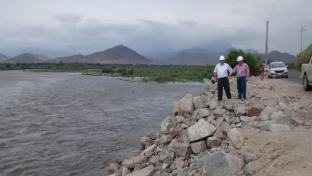 De desbordarse el río afectaría principalmente a las zonas agrícolas del valle del Santa (Andina)