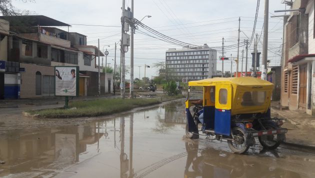 Las lluvias se presentan con más fuerza en Tumbes y Piura. (Perú21)