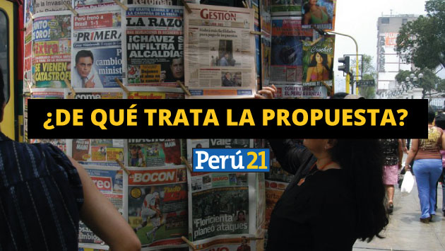Todo lo que debes saber sobre el proyecto de ley sobre medios de comunicación de Fuerza Popular. (Perú21)