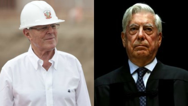 PPK recibió la visita de Mario Vargas Llosa en su domicilio de San Isidro. (Perú21)