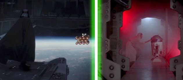 Star Wars: Unen el final de 'Rogue One' con el inicio de 'Una Nueva Esperanza'. (Captura)