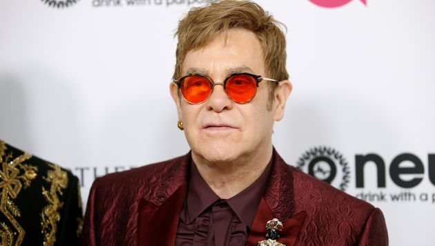 Elton John celebró a lo grande sus 70 años. (Reuters)
