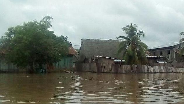 Loreto: Comunidades del distrito de Lagunas se inundaron. (El Comercio)