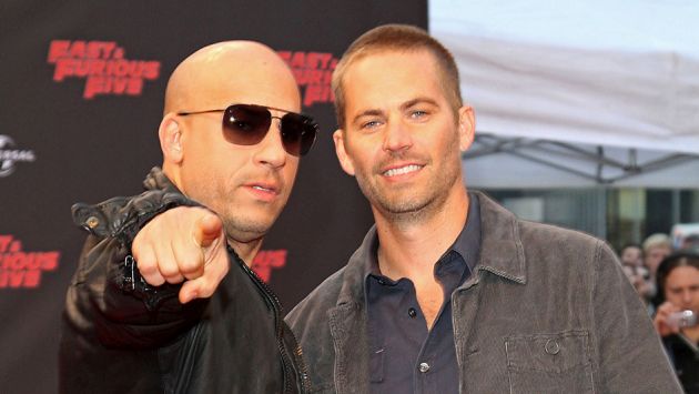 Vin Diesel: "Paul Walker prometió ocho cintas de Rápidos y Furiosos". (Créditos: AFP)