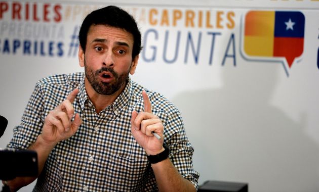Líder opositor  pide a la ciudadanía que se movilice (AFP)