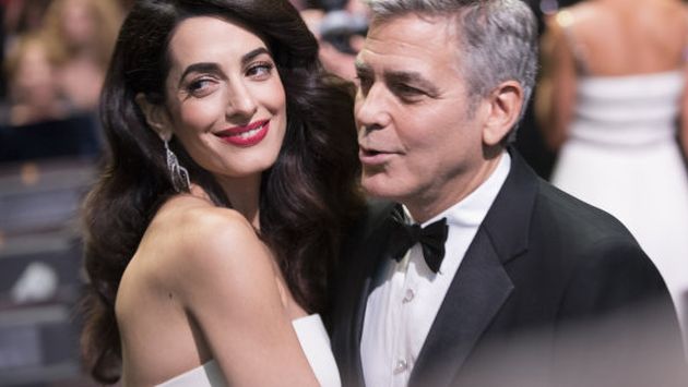 George Clooney bromea con los nombres de sus gemelos. (Getty Images)