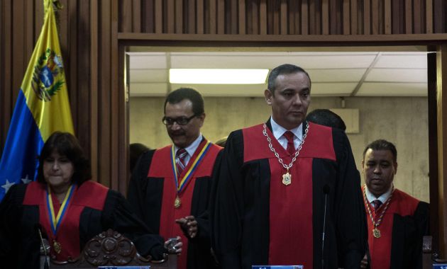 Maikel Moreno del Tribunal Supremo de Justicia de Venezuela justifica sentencia del 