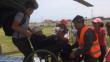 Áncash: Rescatan a damnificados y los trasladan a Lima