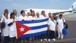 Brigada médica de Cuba llegó al Perú para atender a damnificados por huaicos
