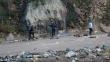 Lambayeque: Roca sepulta a ingeniero en medio de huaico