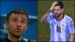 Luis Enrique defiende a Lionel Messi tras su suspensión y califica de "intachable" su comportamiento