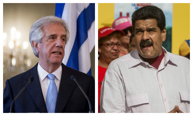El presidente de Uruguay, Tabaré Vásquez pidió a Nicolás Maduro que se retracte (EFE).