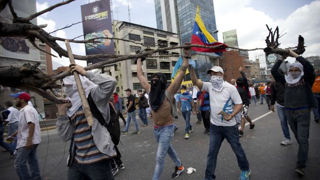 Continúan las protestas en Venezuela contra el régimen de Nicolás Maduro. (AP)