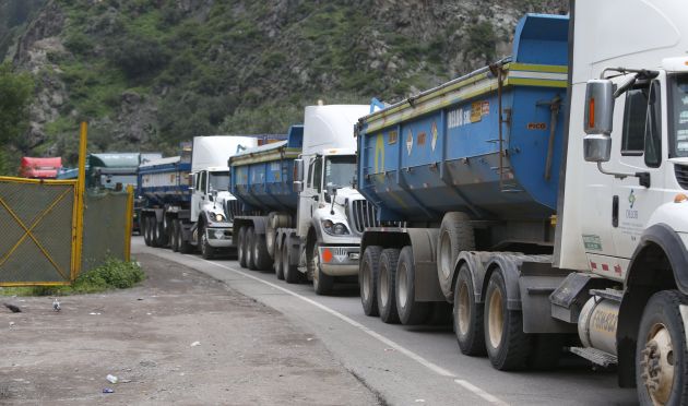 Durante la Semana Santa el tránsito estará restringido en la Carretera Central para los vehículos pesados. (Mario Zapata)
