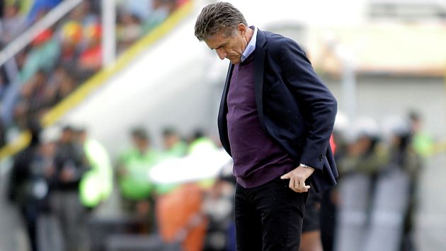 Despiden a Edgardo Bauza y no es más el entrenador de la selección argentina. (Reuters)