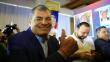 Rafael Correa niega fraude y acusa EE.UU. de hackear web de ente electoral 