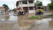 Tumbes: San Jacinto soporta 17 horas de lluvias continuas