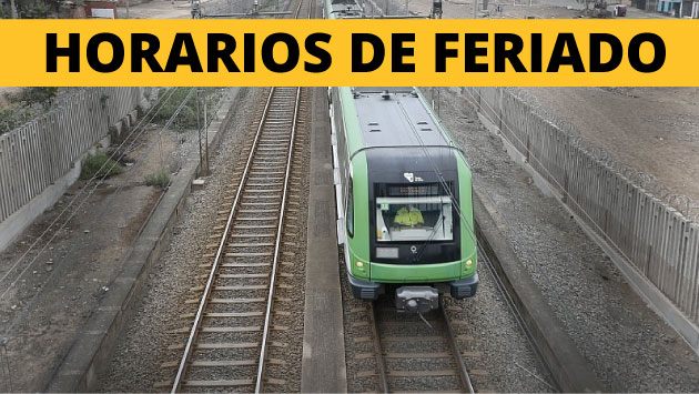 Conozca la frecuencia de salida del Metro de Lima por Semana Santa. (Perú21)