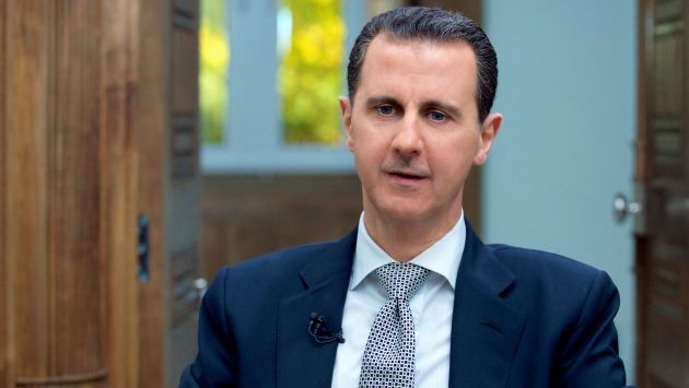 Siria: Bashar Al Assad dijo que ataque químico es un invento de Estados Unidos. (AFP)