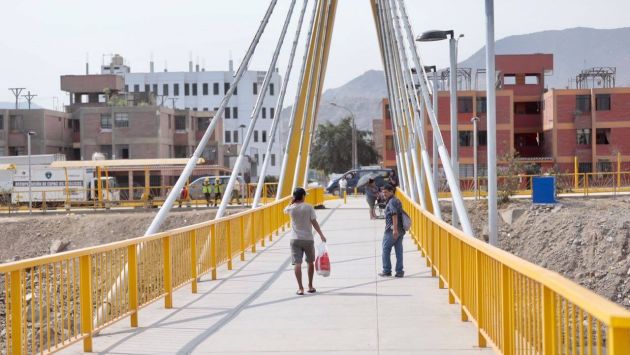 En el puente Libertadores se hará el reforzamiento de sus estructuras a una mayor profundidad. (USI)