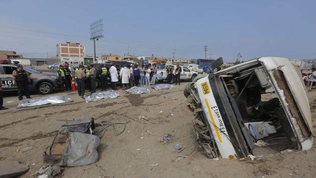 Han muerto 150 personas en accidentes de tránsito en solo cuatro meses. (David Huamaní/Perú21)
