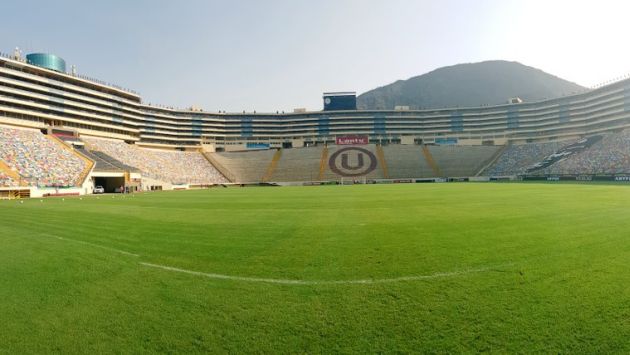 El recinto 'crema' está listo para albergar el encuentro entre Universitario y Alianza Lima por el Torneo de Verano. (@Universitario)