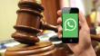 Poder Judicial sentenció vía Whatsapp a procesado por asistencia familiar