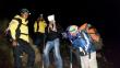 Policía de Alta Montaña rescata a joven que realizaba peregrinaje al volcán Misti
