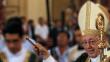 Semana Santa: "No necesitamos academias... necesitamos vivir, amar a Jesús", dice cardenal Cipriani