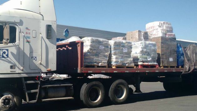 Peruanos residentes en Chile enviaron un nuevo cargamento de ayuda humanitaria (Ministerio de Relaciones Exteriores)