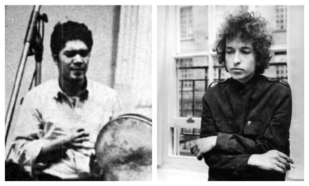 Bob Dylan compuso e interpretó 'Mr. Tambourine Man' inspirado en el músico Bruce Langhorne. (Composición)