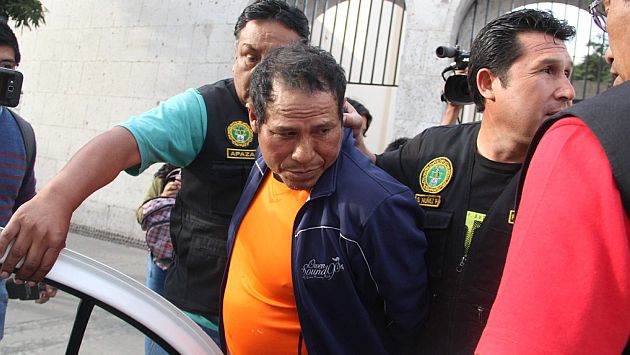 Policía atrapó a violador sentenciado a cadena perpetua por abusar de dos niñas en Arequipa. (Gessler Ojeda)