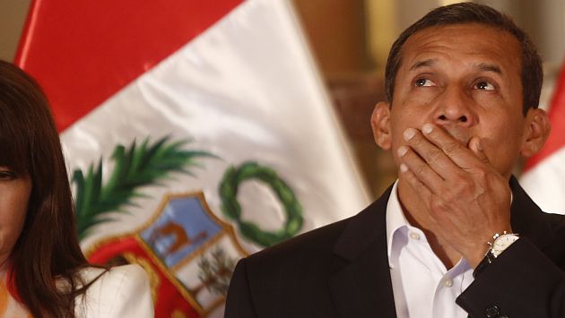Ollanta Humala se presenta ante el Congreso por alquiler de terrenos