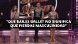 Isabel Acevedo ignora críticas contra Christian Domínguez por bailar ballet