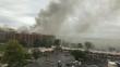 Estados Unidos: Voraz incendio cerca a la Universidad de Maryland genera pánico   