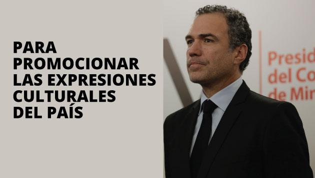 Ministro Salvador del Solar anunció el Premio Nacional de Cultura 2017 (Difusión).