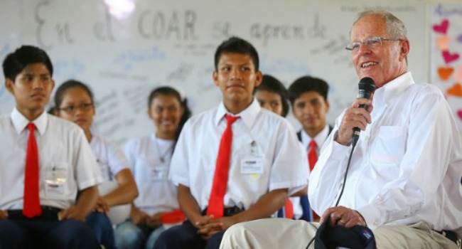 El jefe de Estado fue consultado en Iquitos sobre la situación del ex presidente nacionalista.