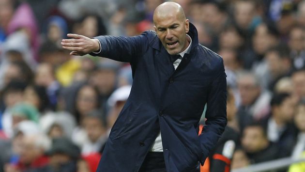 Zidane comanda técnicamente al Real Madrid, líder de la Liga Española con 81 unidades. (AP)