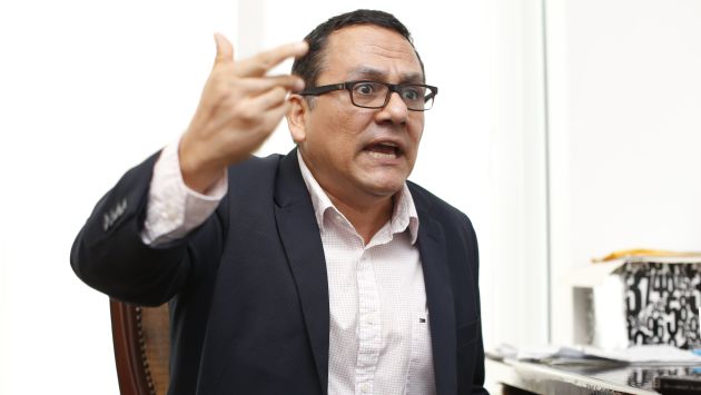 Víctor Andrés Ponce: "El oficialismo ha jugado con el indulto a Alberto Fujimori". (Mario Zapata/Perú21)
