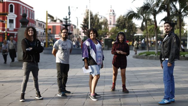 Parra, Riveros, Valencia, De la Cruz y Rocha nos muestran en el día del trabajador que se puede vivir de la música. (Perú21)