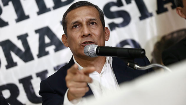 El ex presidente Ollanta Humala. (Renzo Salazar)