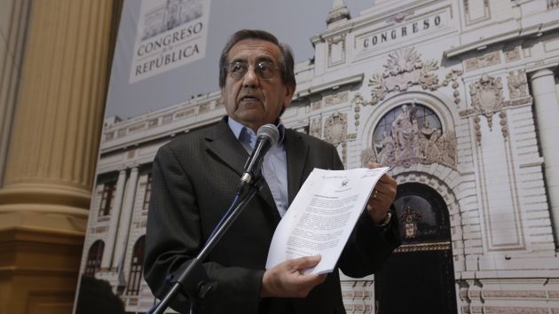 Jorg del Castillo evalúa acusar constitucionalmente a Ollanta Humala. (Perú21)