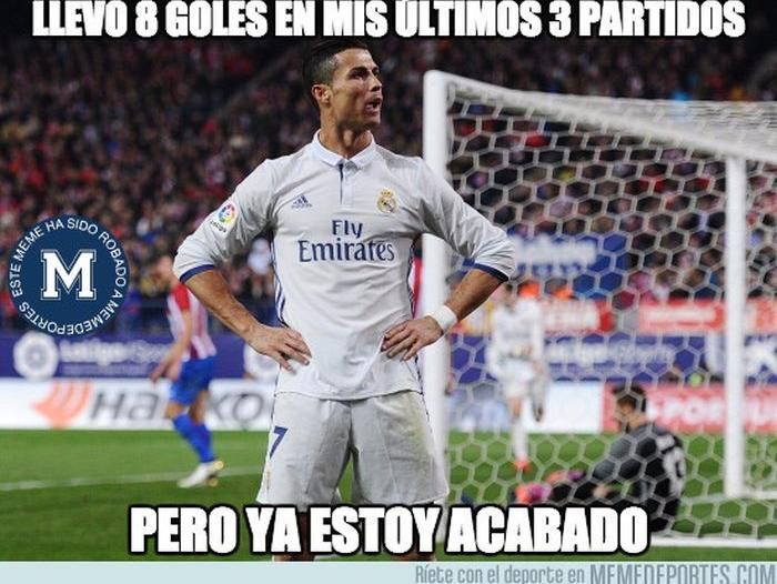Los memes más divertidos que dejó la goleada del Real Madrid ante Atlético de Madrid [Fotos]