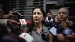 Nadine Heredia dice que AG le tiene miedo a Ollanta Humala