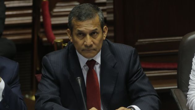 Ollanta Humala deberá responder cuestionamientos de congresistas (David Huamaní)