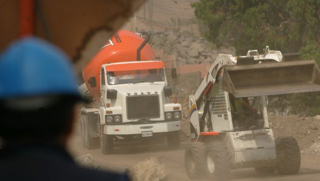 Trabajos en la Av. La Molina iniciaron este 2 de mayo. (Perú21)